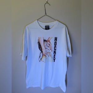 Hockey FA, large, white TShirt